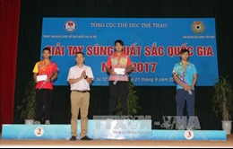 Đoàn Hà Nội giành 11 Huy chương Vàng tại Giải tay súng xuất sắc Quốc gia năm 2017